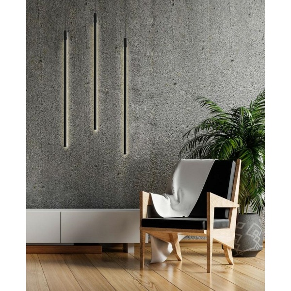 Lampa wisząca OMBRE 80 czarna - Moosee